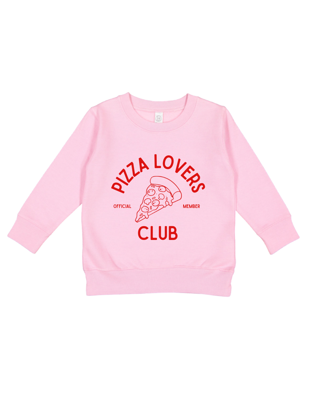 Pizza Lovers Club Toddler Sweatshirt