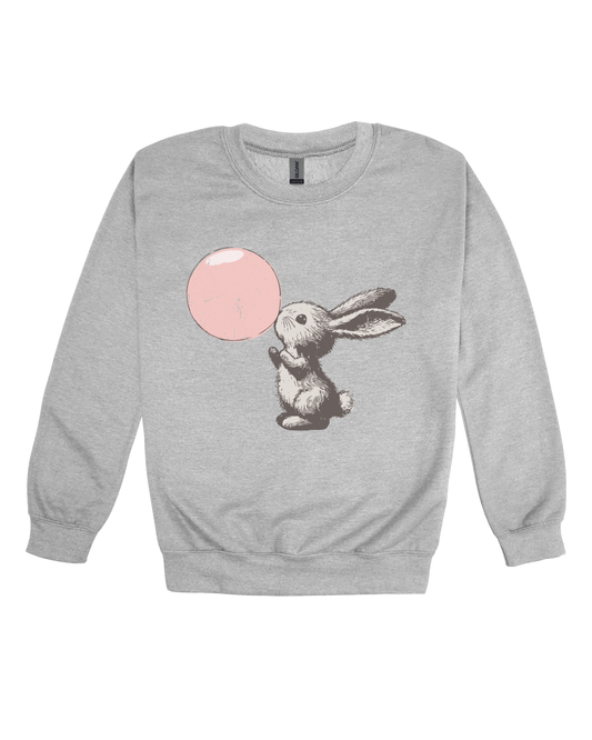 Bubblegum Bunny Youth Sweatshirt