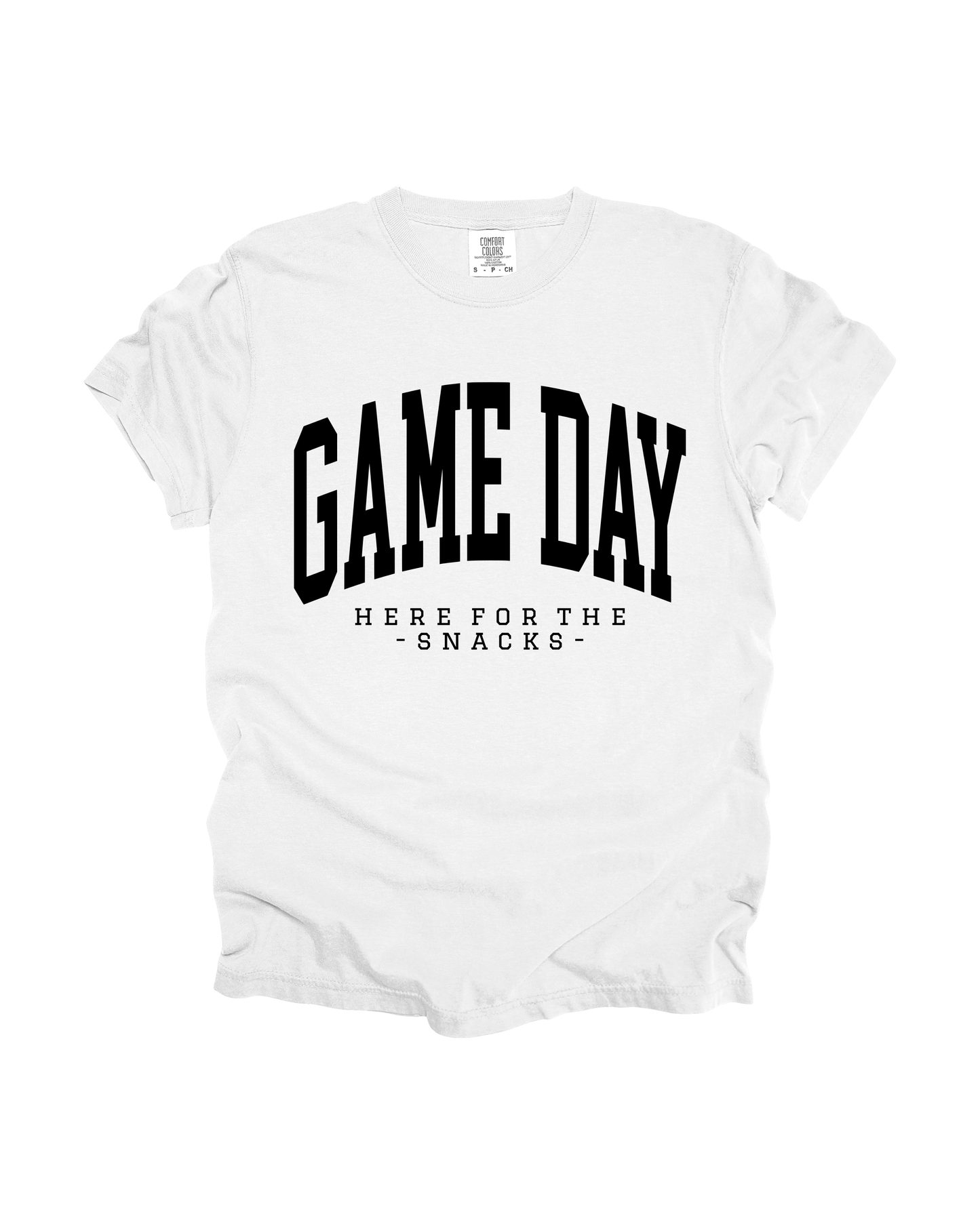 Game Day Snacks Adult Tee