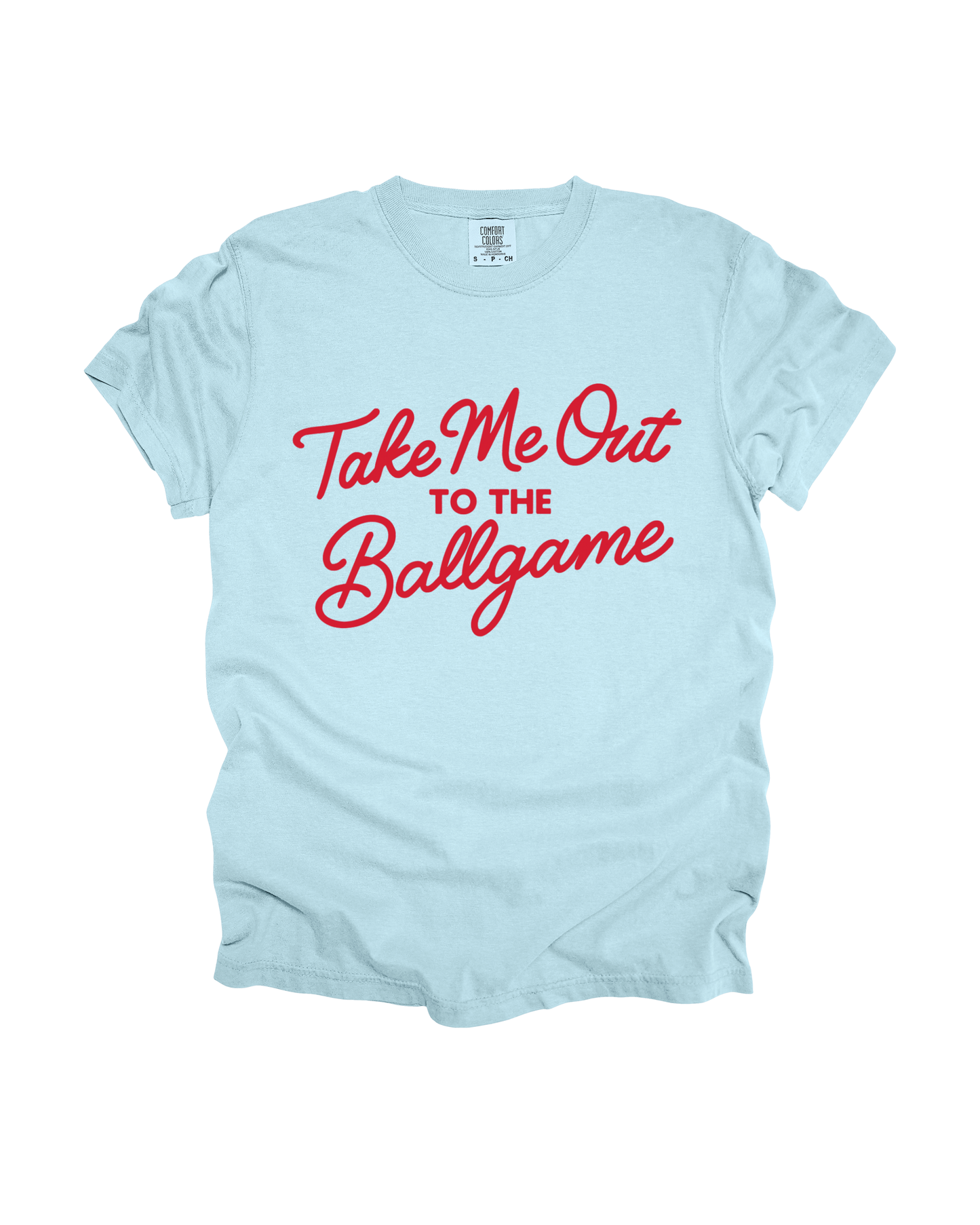 Take Me Out To The Ballgame Adult Tee