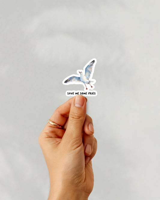 Save Me Some Fries Vinyl Sticker