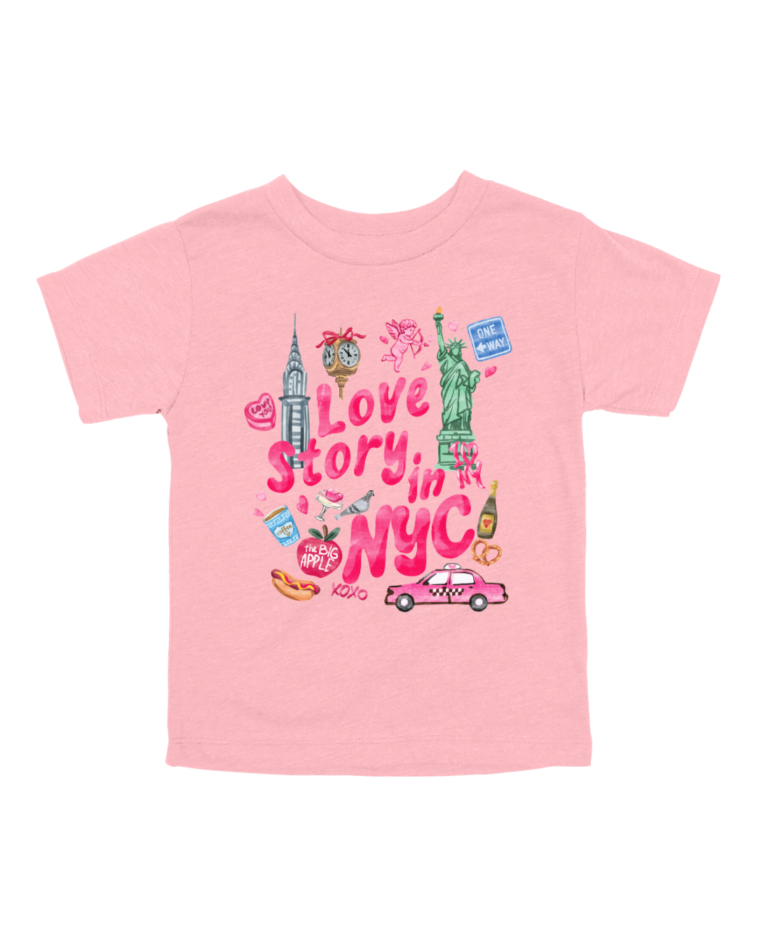 Love Story In NYC Youth Tee