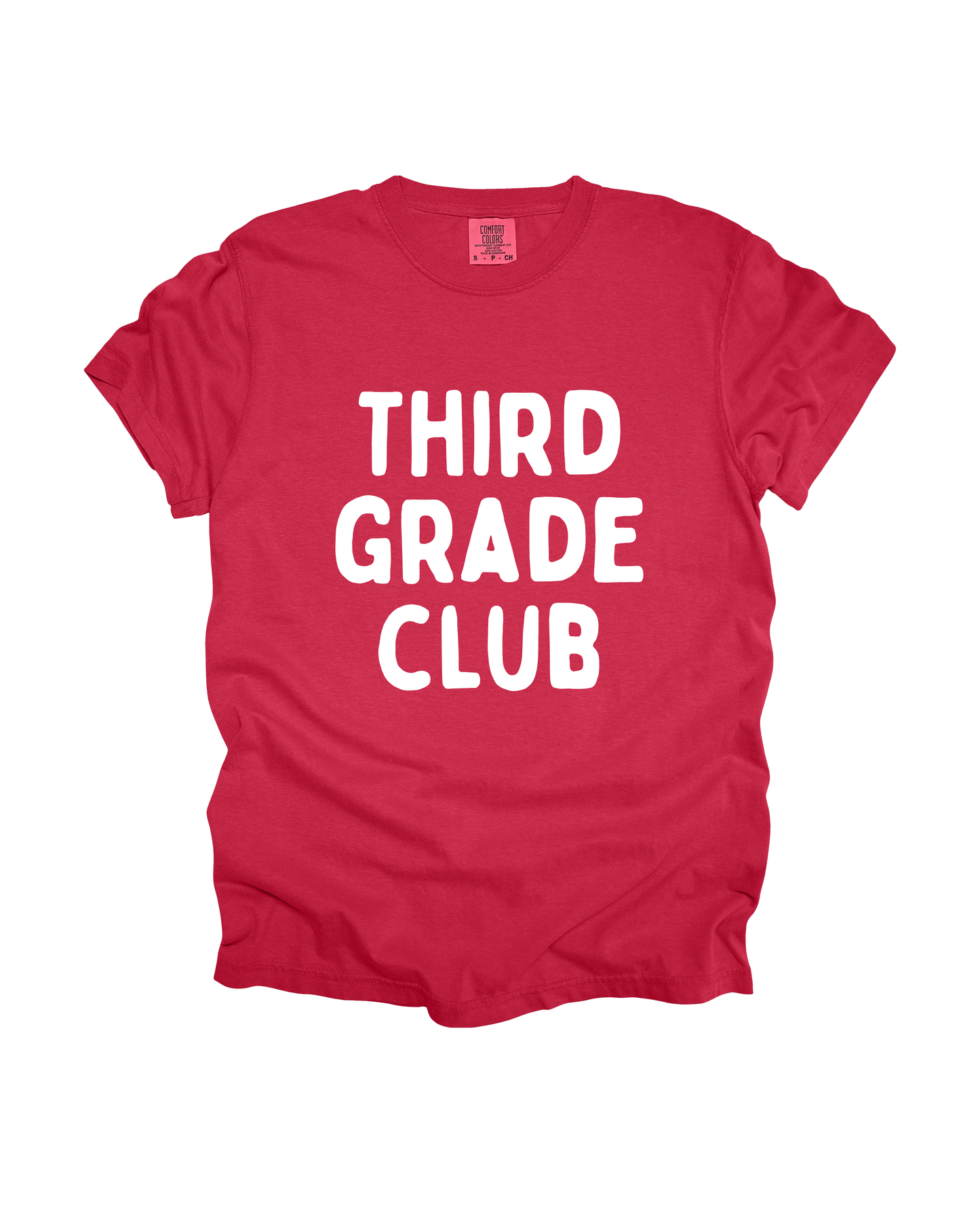 Third Grade Club Adult Tee