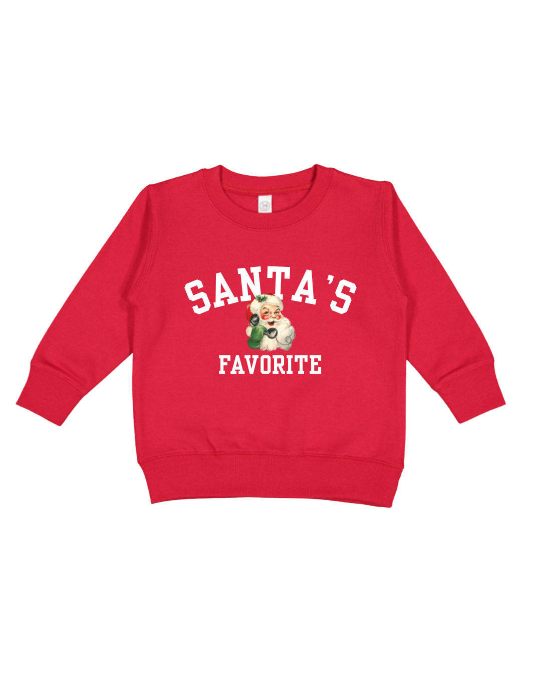 Santa’s Favorite Toddler Sweatshirt