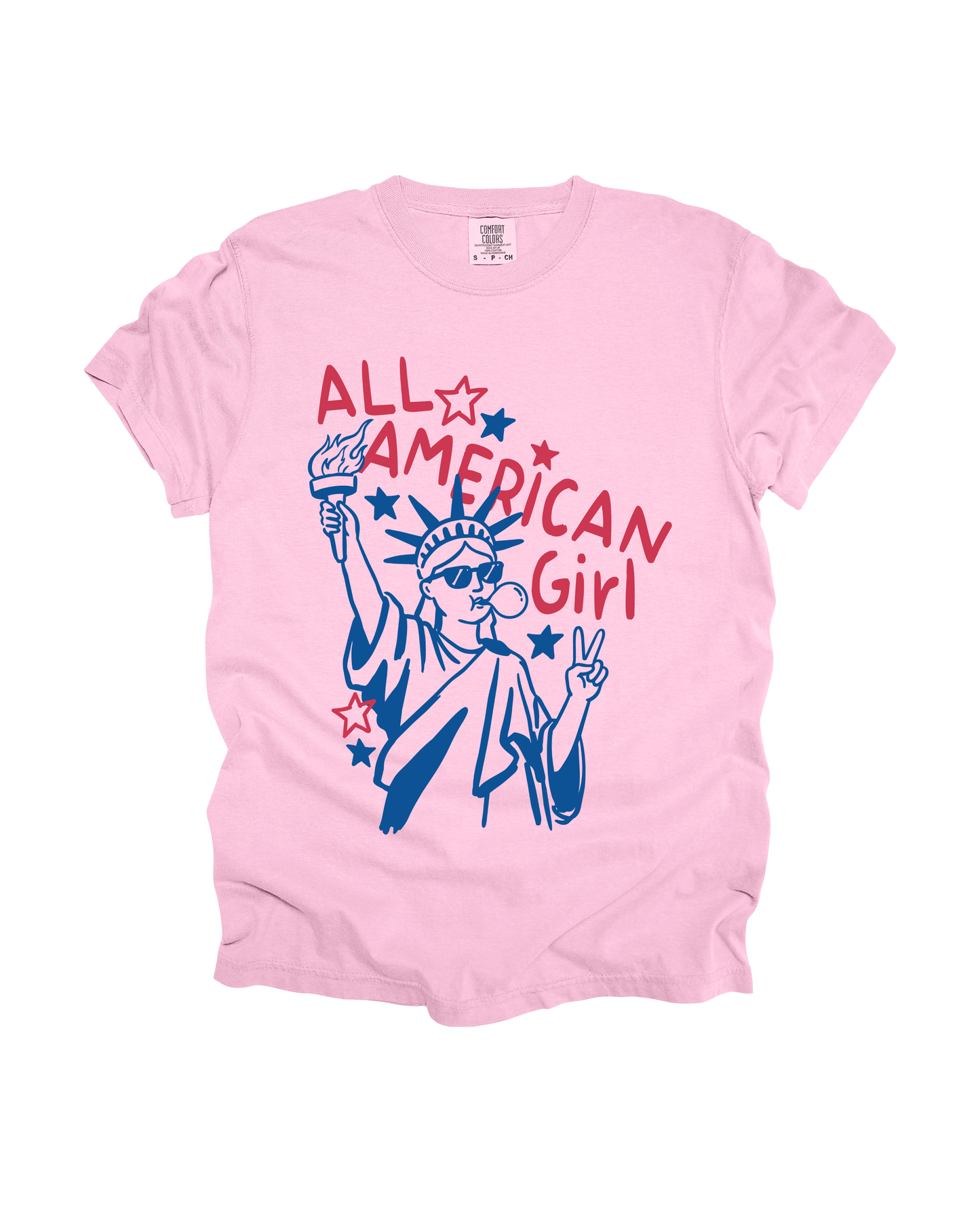 All American Girl Adult Tee