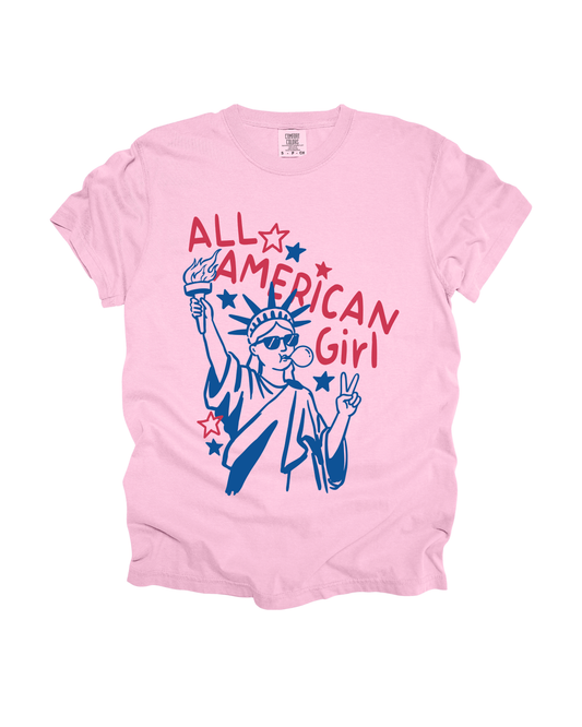 All American Girl Adult Tee