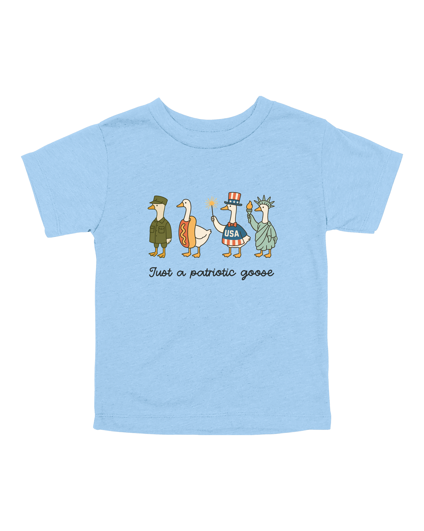 Just A Patriotic Goose Youth Tee