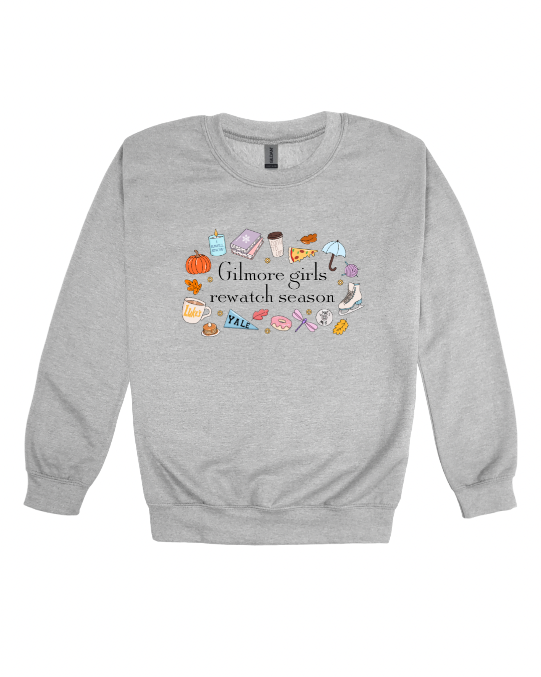 Gilmore Girls Rewatch Season Adult Sweatshirt