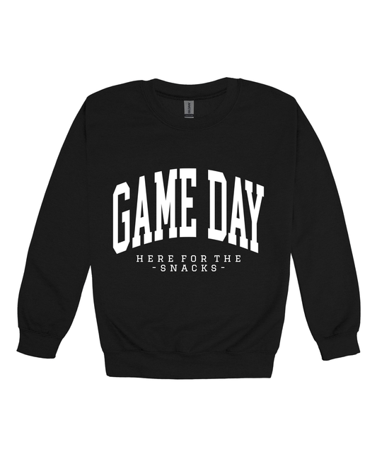 Game Day Snacks Youth Sweatshirt