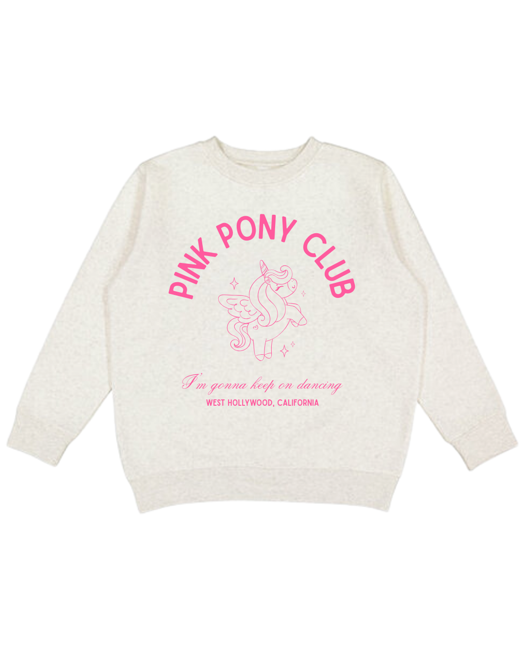 Pink Pony Club Adult Sweatshirt
