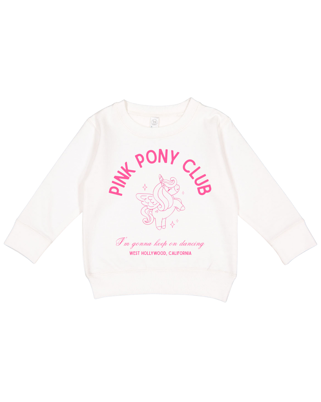 Pink Pony Club Toddler Sweatshirt