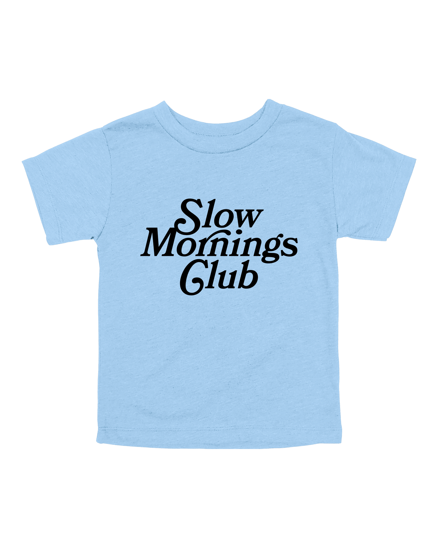 Slow Mornings Club Youth Tee