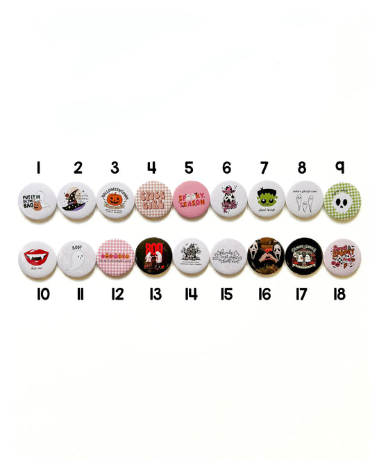 Halloween Button