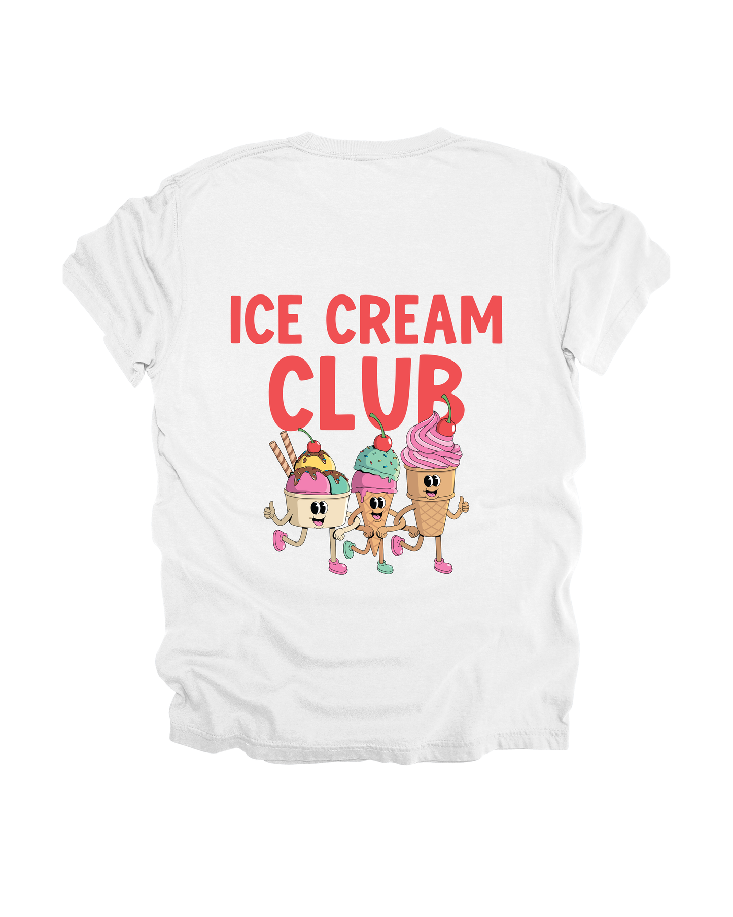 Ice Cream Club Adult Tee