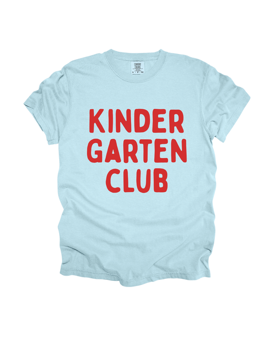 Kindergarten Club Adult Tee