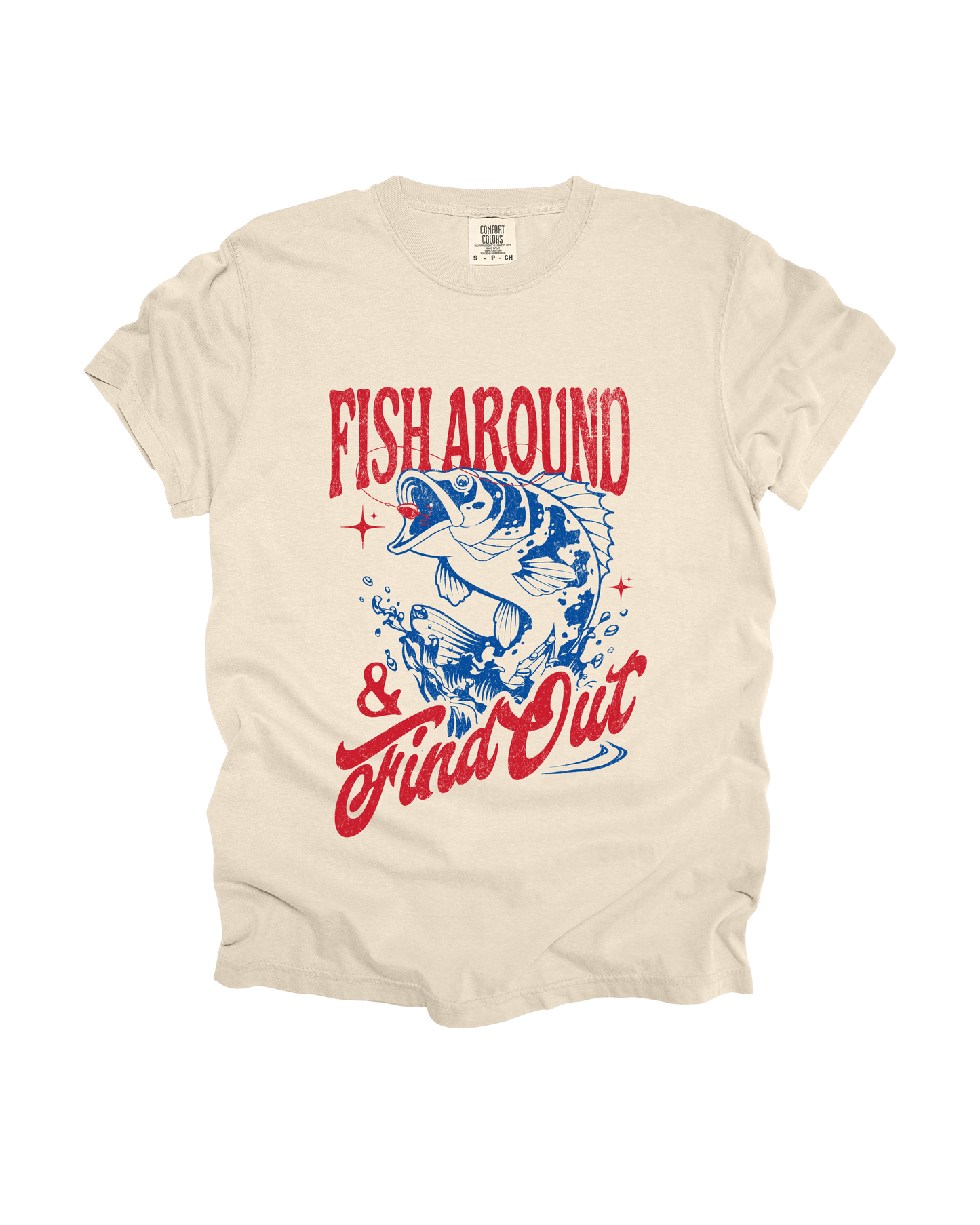 Fish Around & Find Out Adult Tee