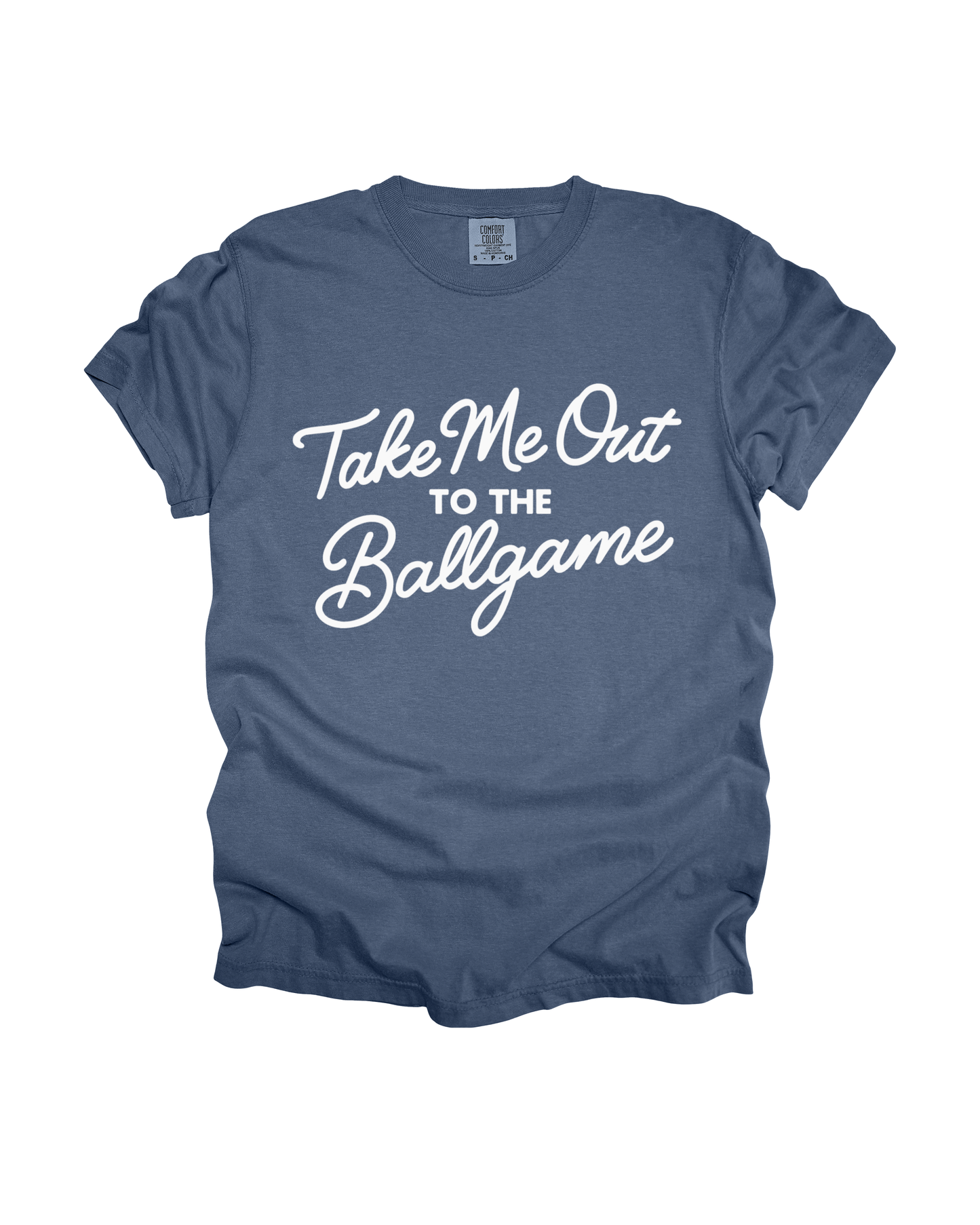 Take Me Out To The Ballgame Adult Tee
