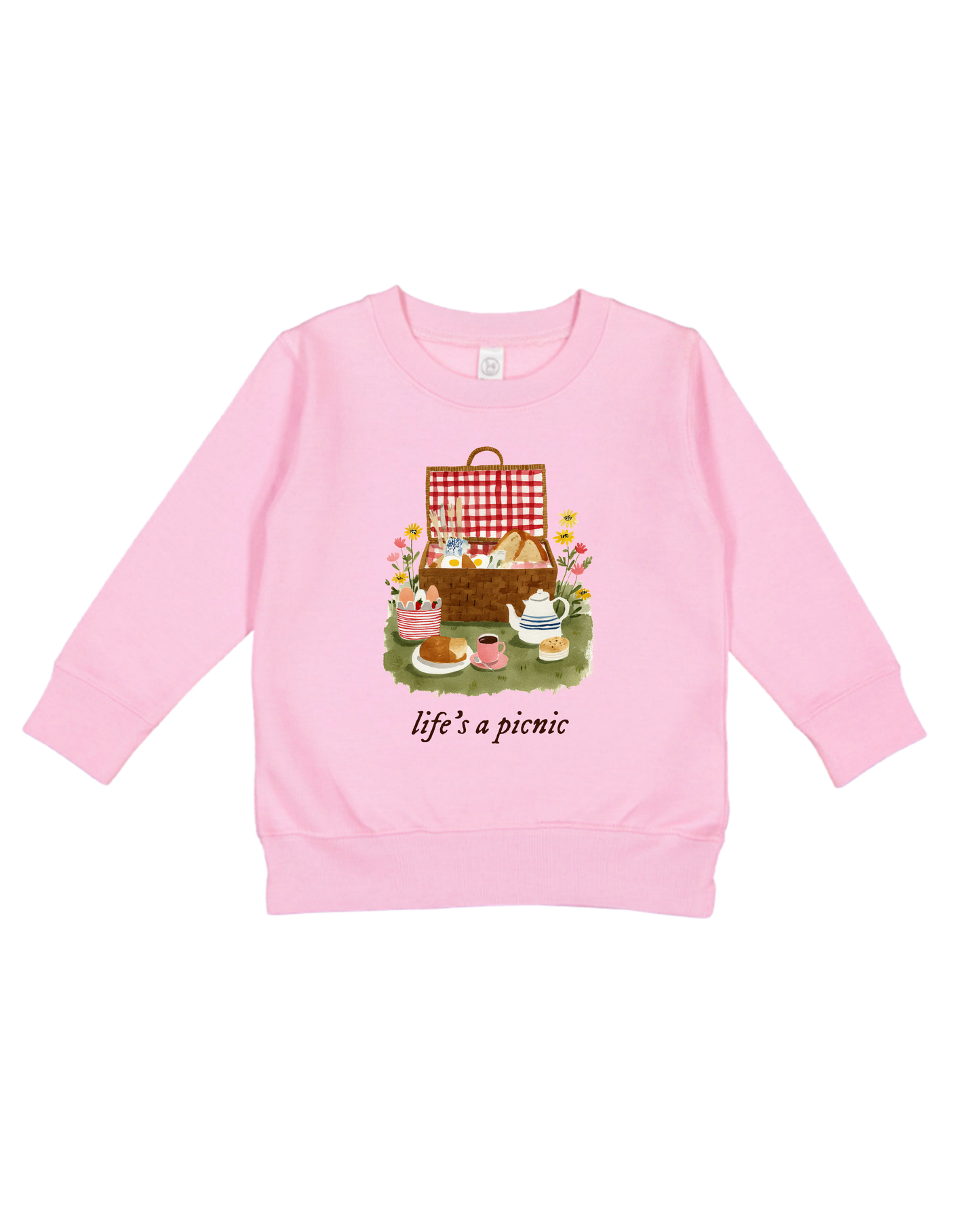 Life’s A Picnic Toddler Sweatshirt