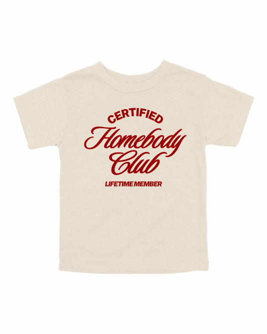 Homebody Club Lifetime Member Youth Tee