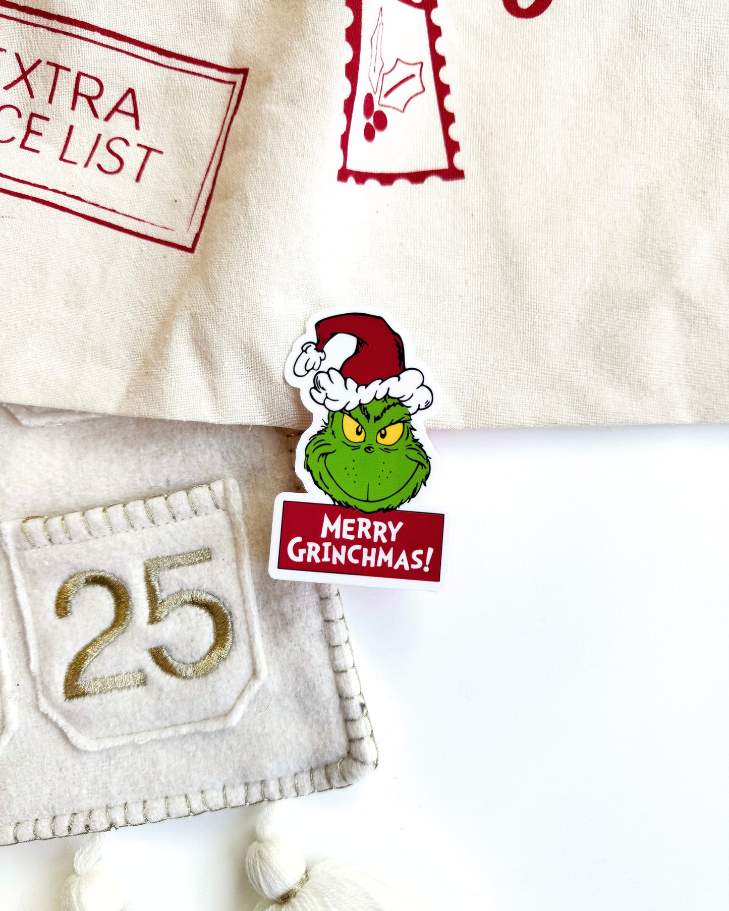 The Grinch Vinyl Sticker