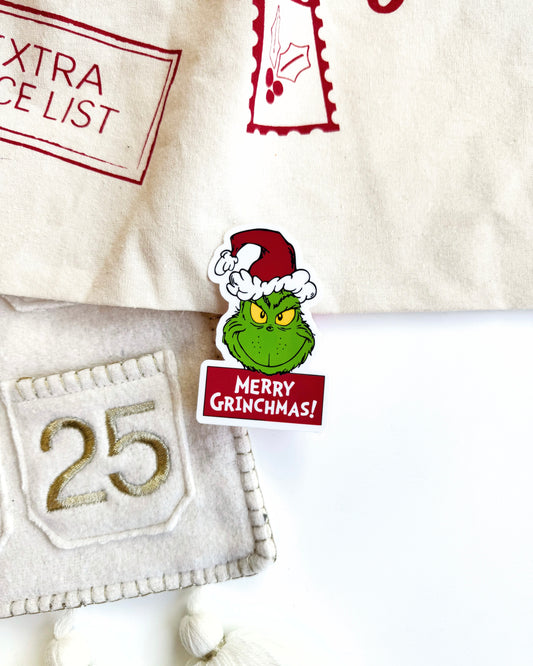 The Grinch Vinyl Sticker