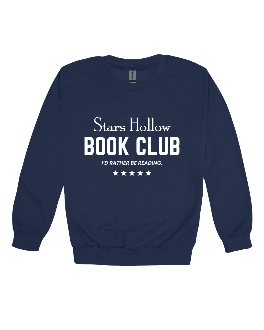 Stars Hollow Book Club Adult Sweatshirt