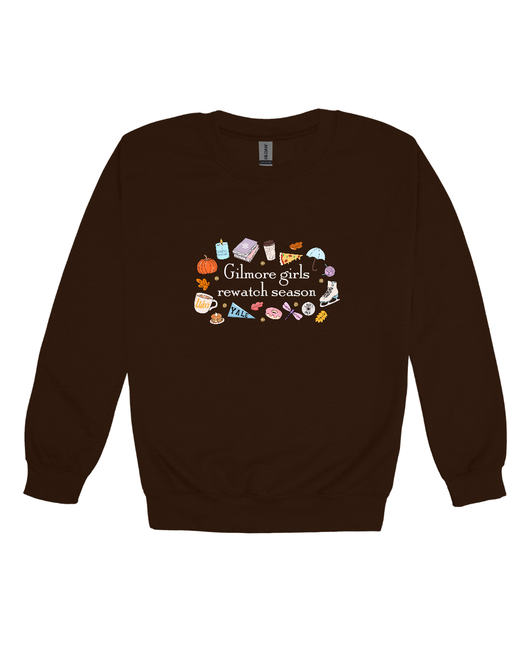Gilmore Girls Rewatch Season Adult Sweatshirt