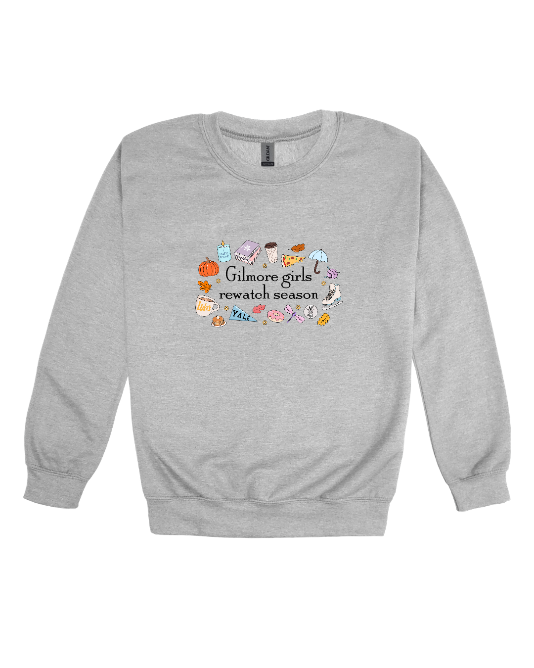 Gilmore Girls Rewatch Season Adult Sweatshirt
