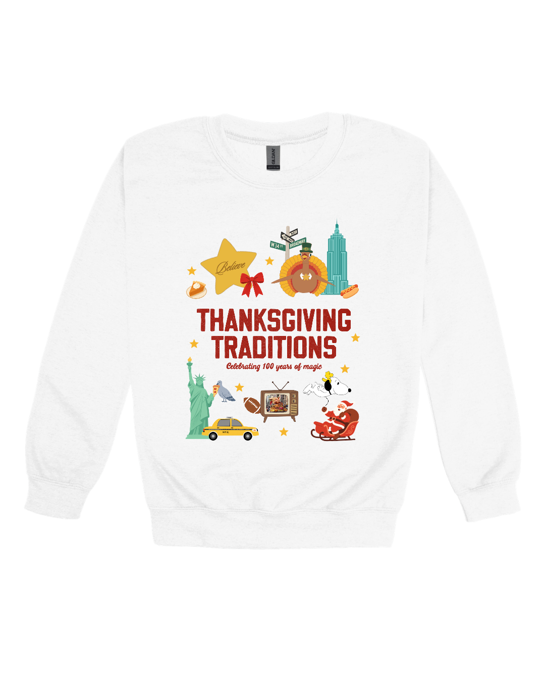 Thanksgiving Traditions Adult Sweatshirt