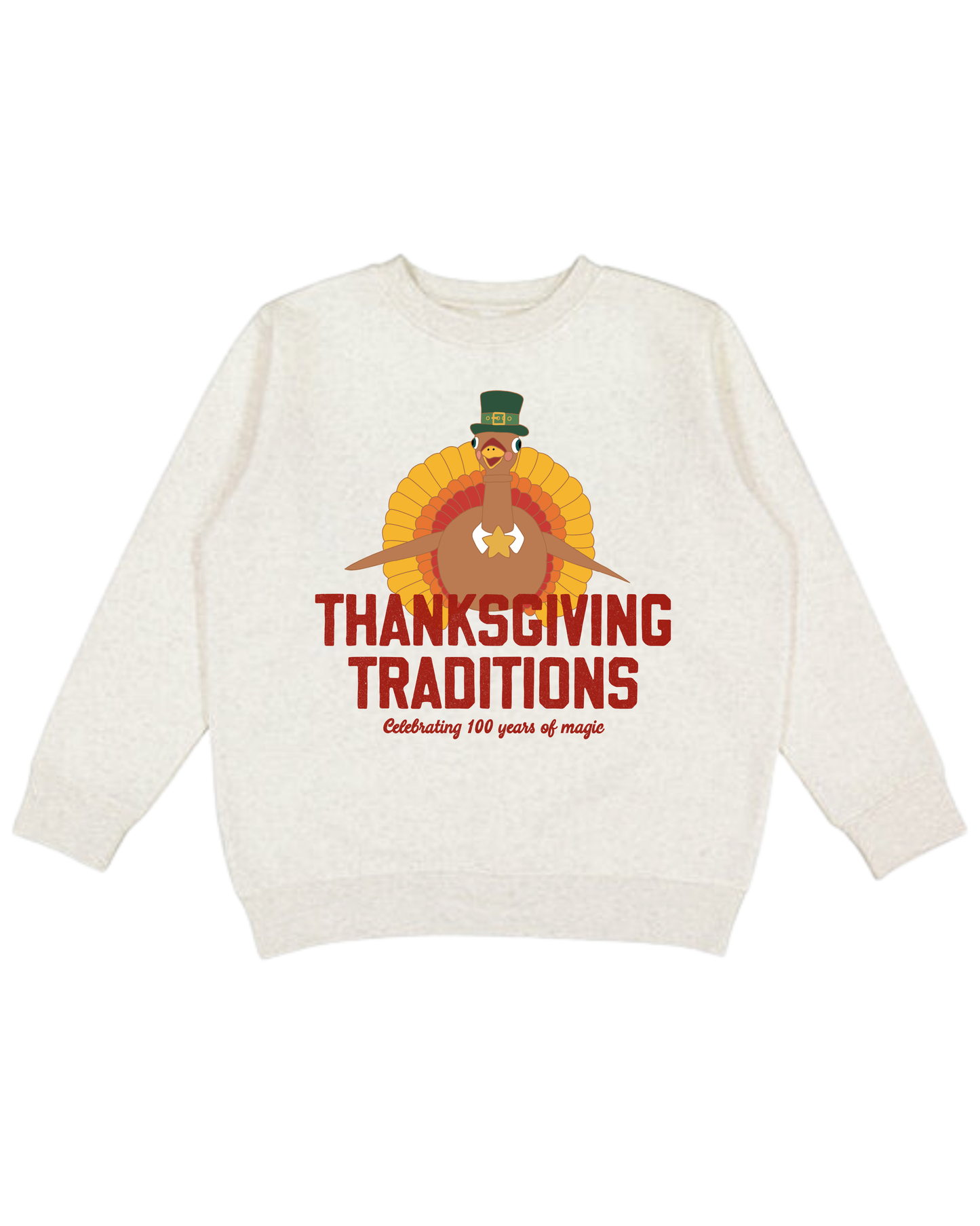 Thanksgiving Traditions Turkey Adult Sweatshirt