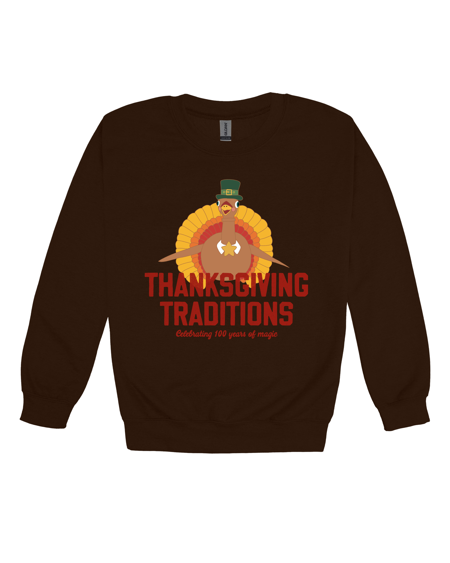 Thanksgiving Traditions Turkey Adult Sweatshirt