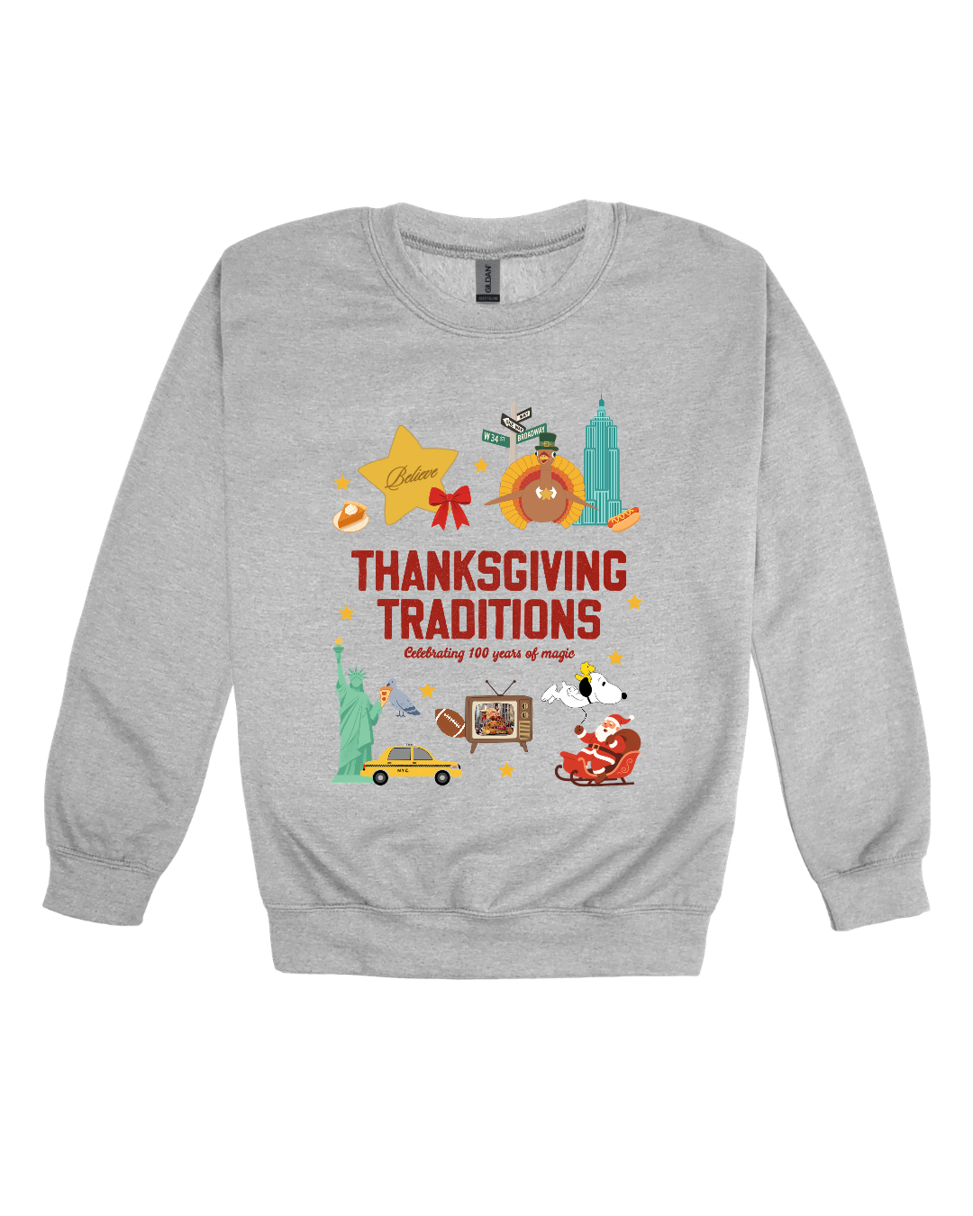 Thanksgiving Traditions Adult Sweatshirt