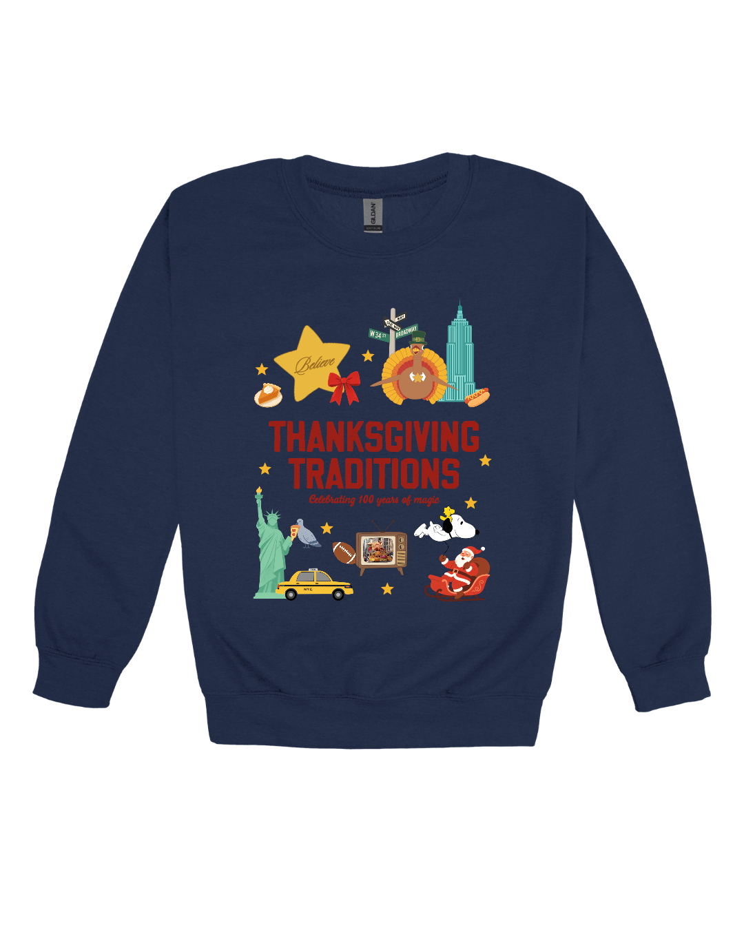 Thanksgiving Traditions Adult Sweatshirt