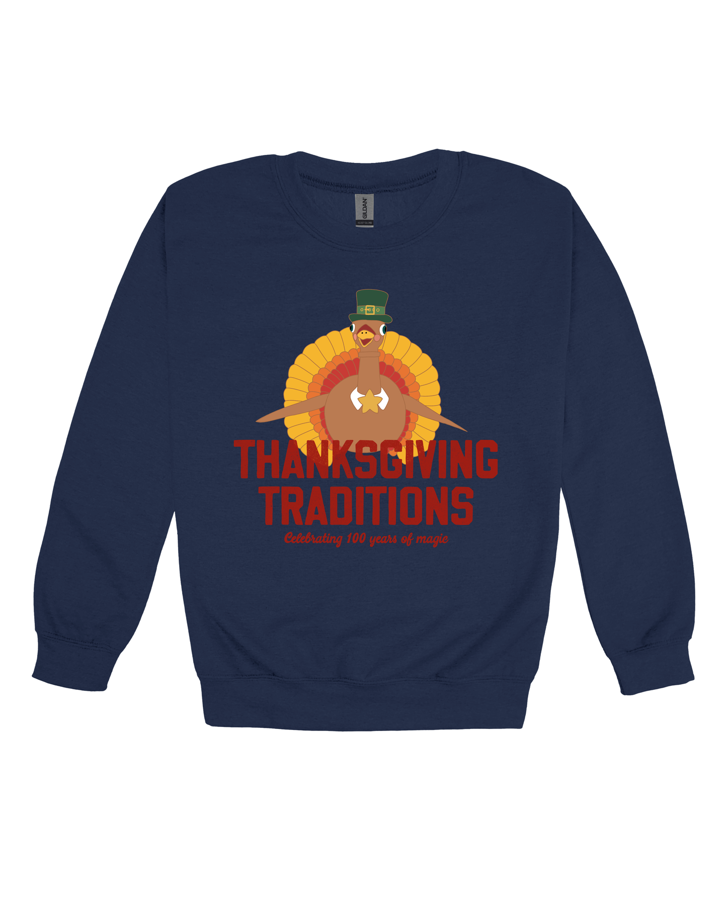 Thanksgiving Traditions Turkey Adult Sweatshirt