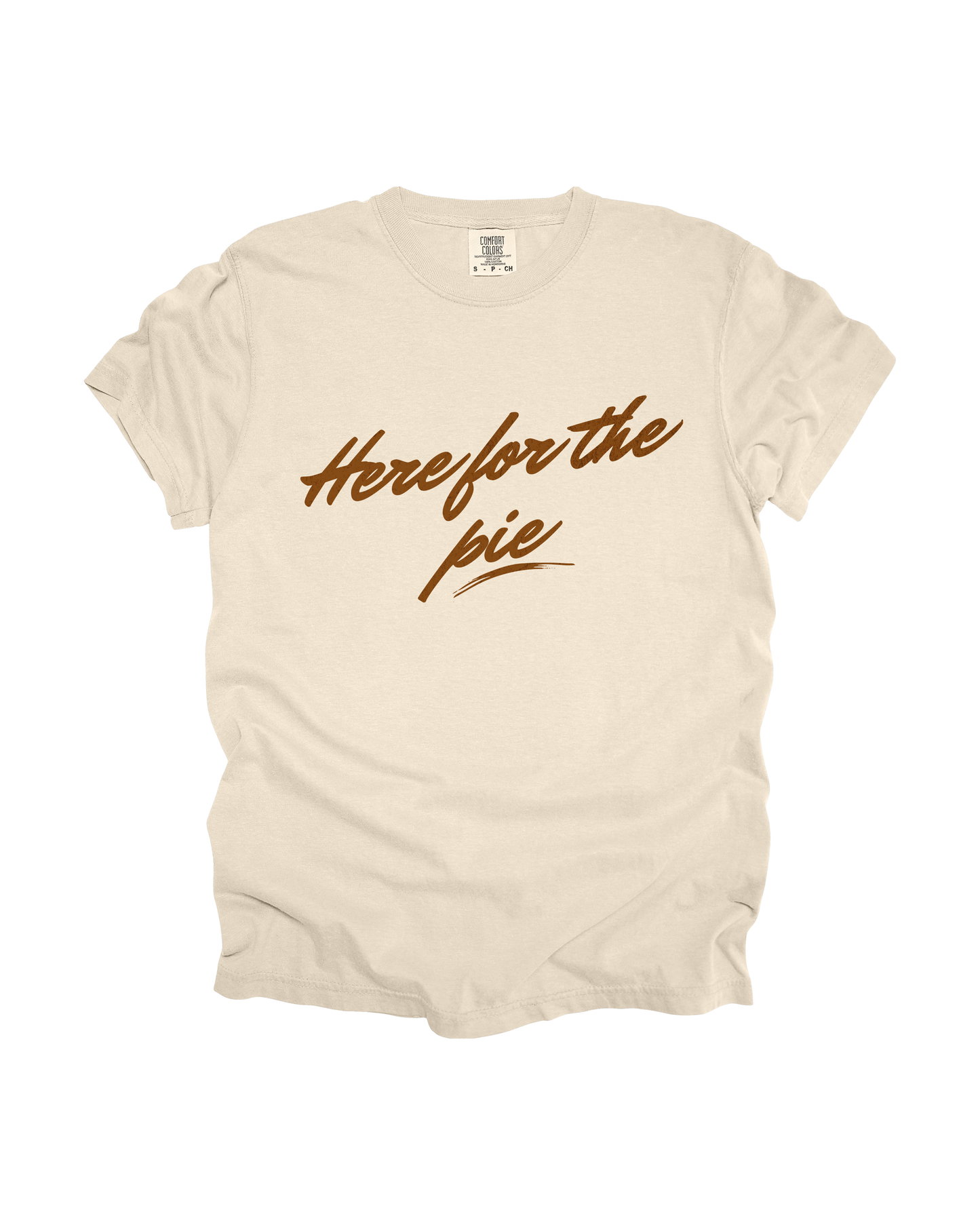 Here For The Pie Adult Tee