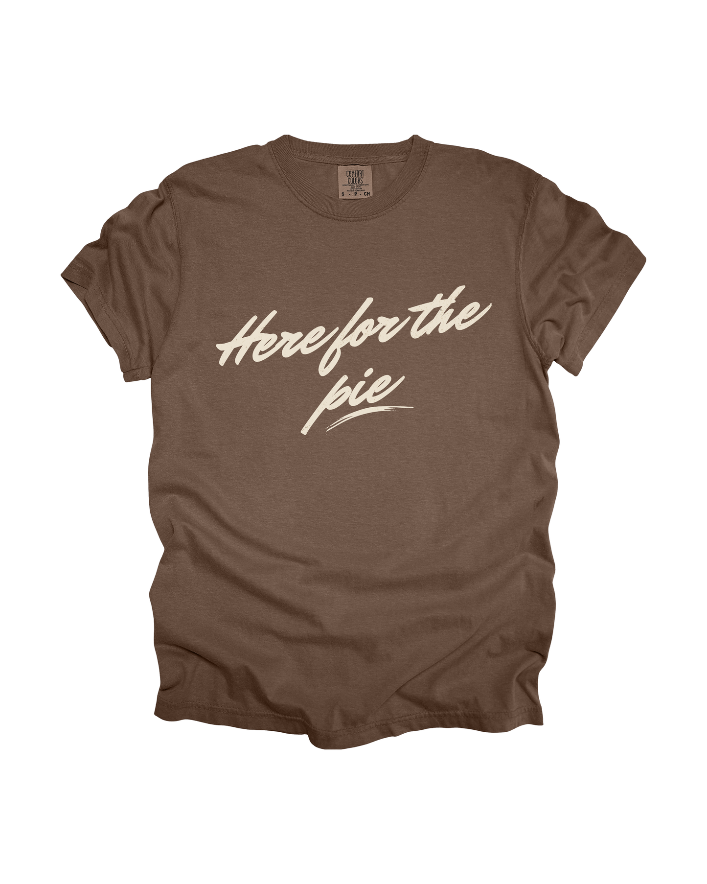 Here For The Pie Adult Tee