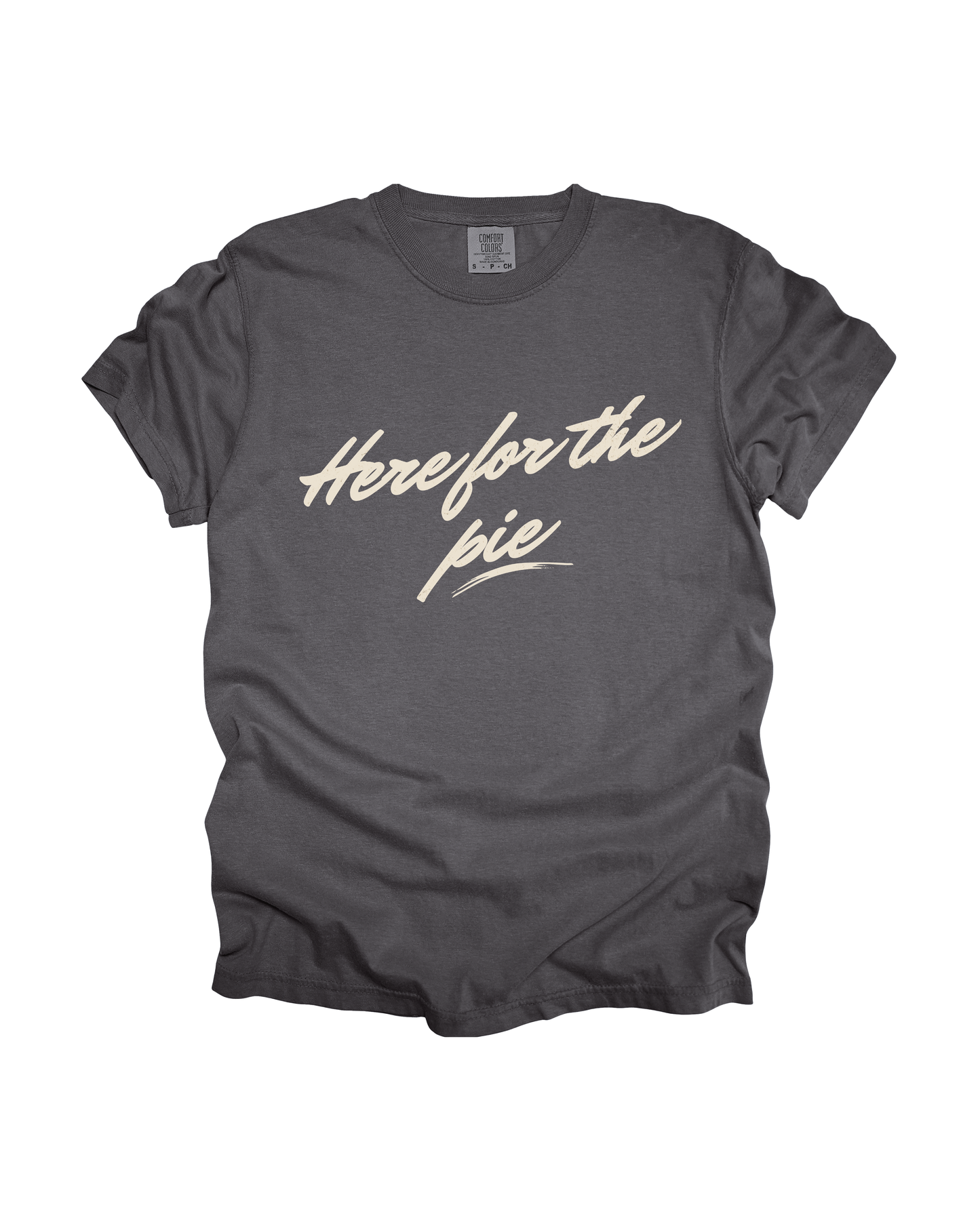Here For The Pie Adult Tee