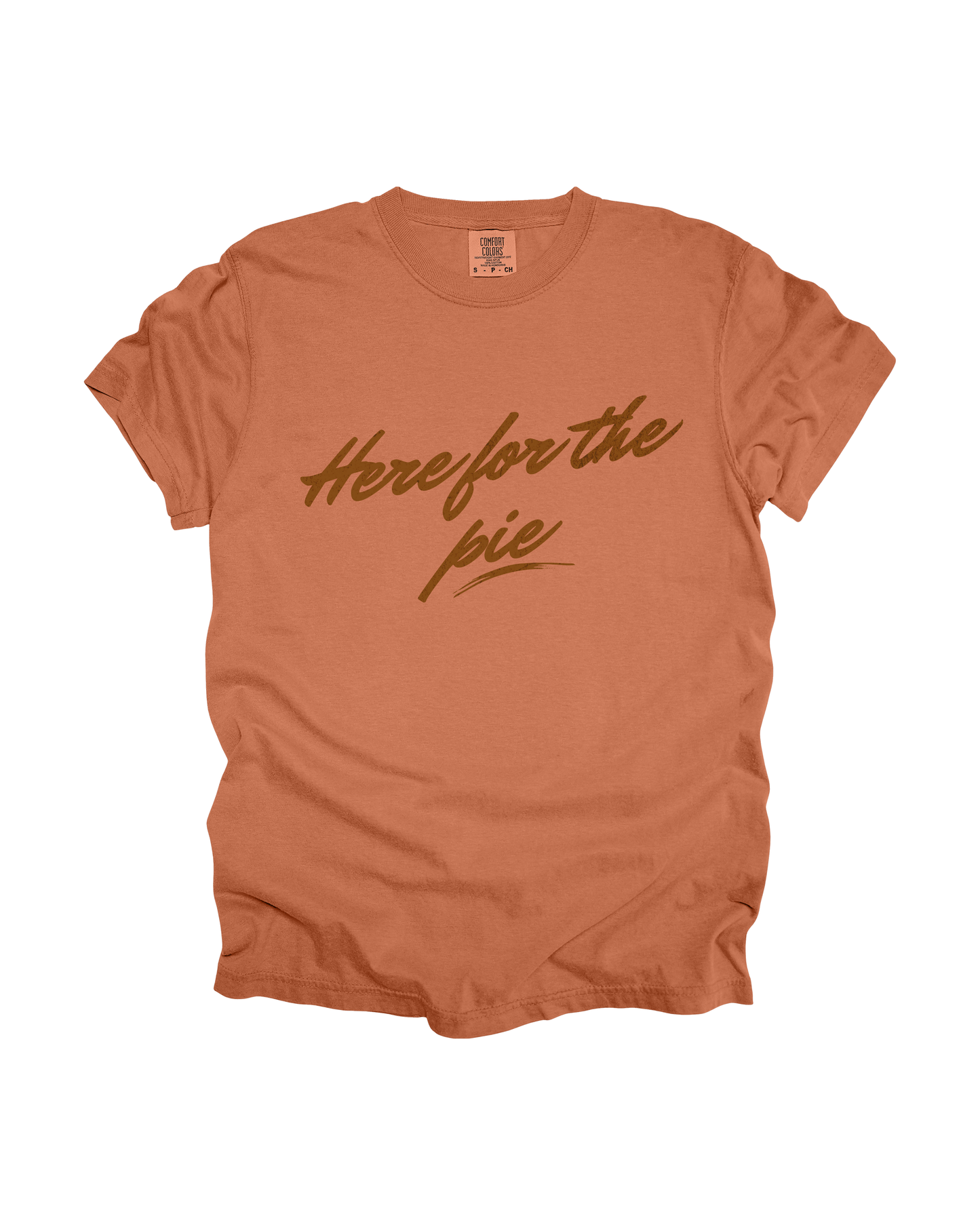 Here For The Pie Adult Tee