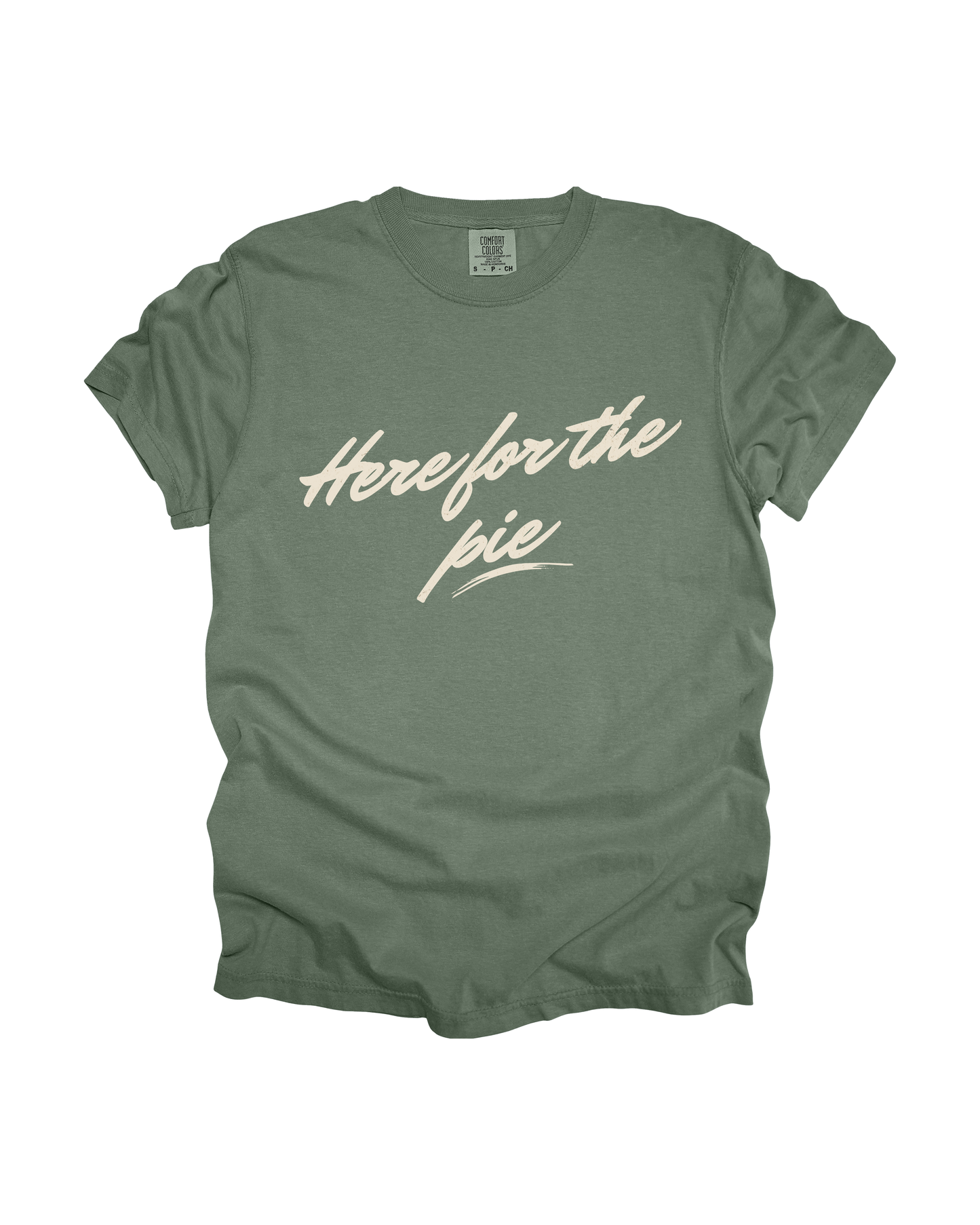 Here For The Pie Adult Tee
