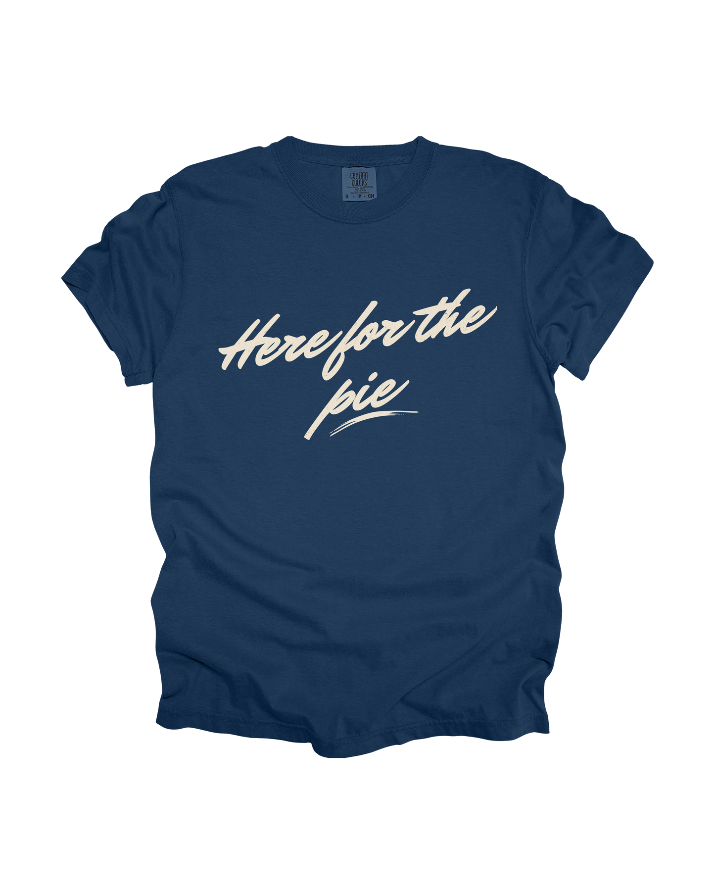 Here For The Pie Adult Tee