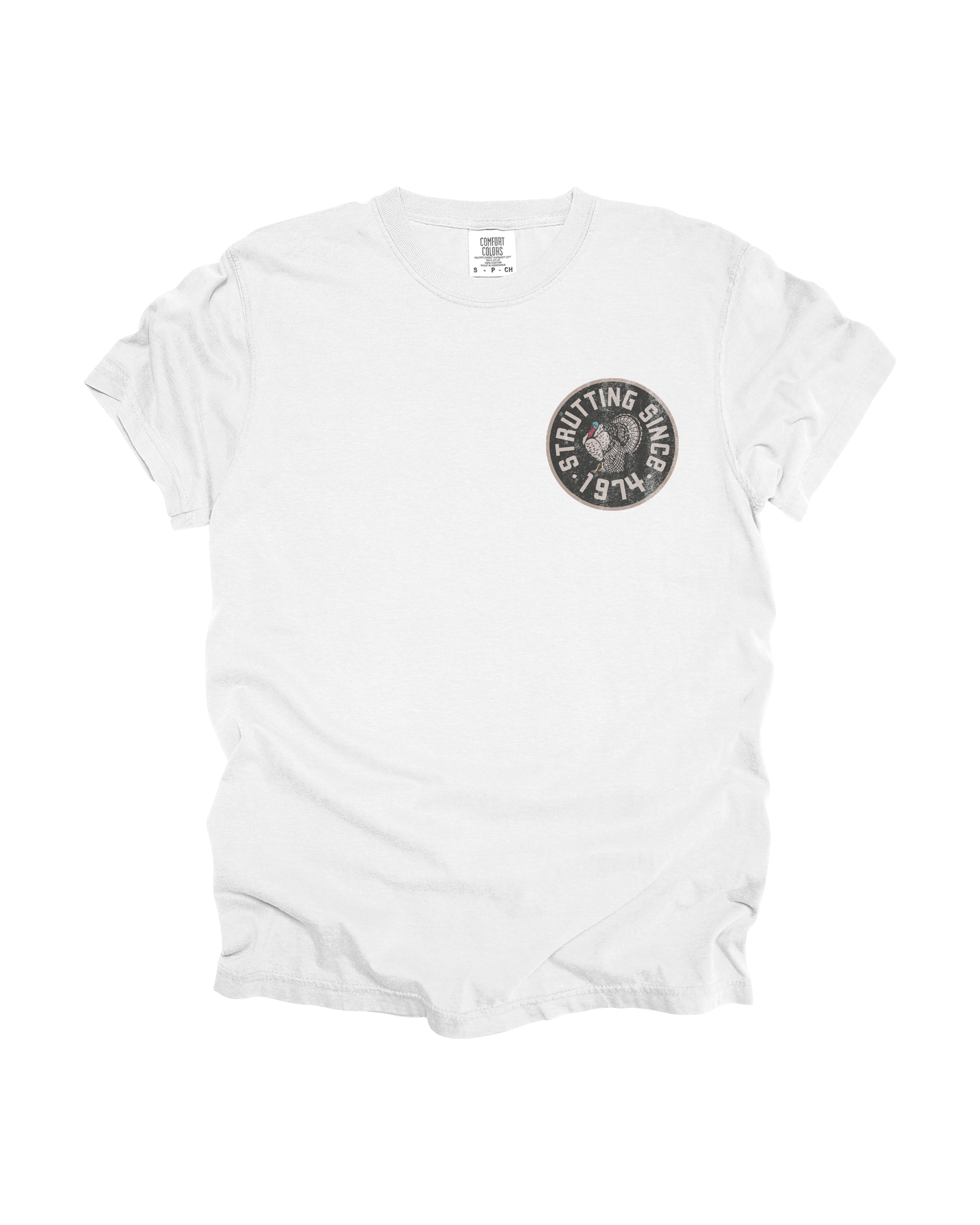 Strutting Since 1974 Adult Tee