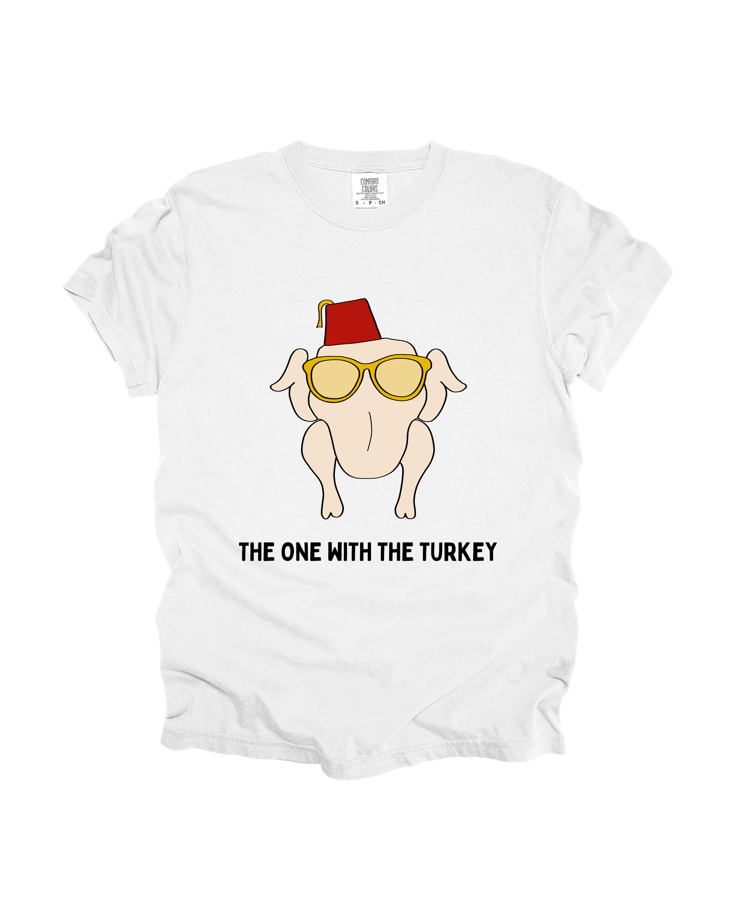 The One With The Turkey Adult Tee