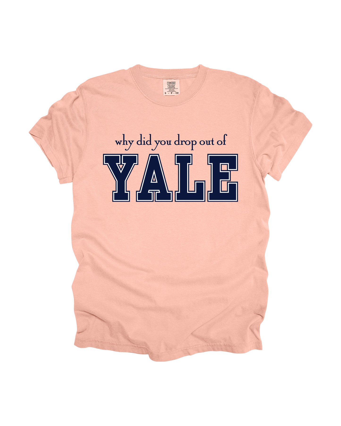 Why Did You Drop Out Of Yale Adult Tee