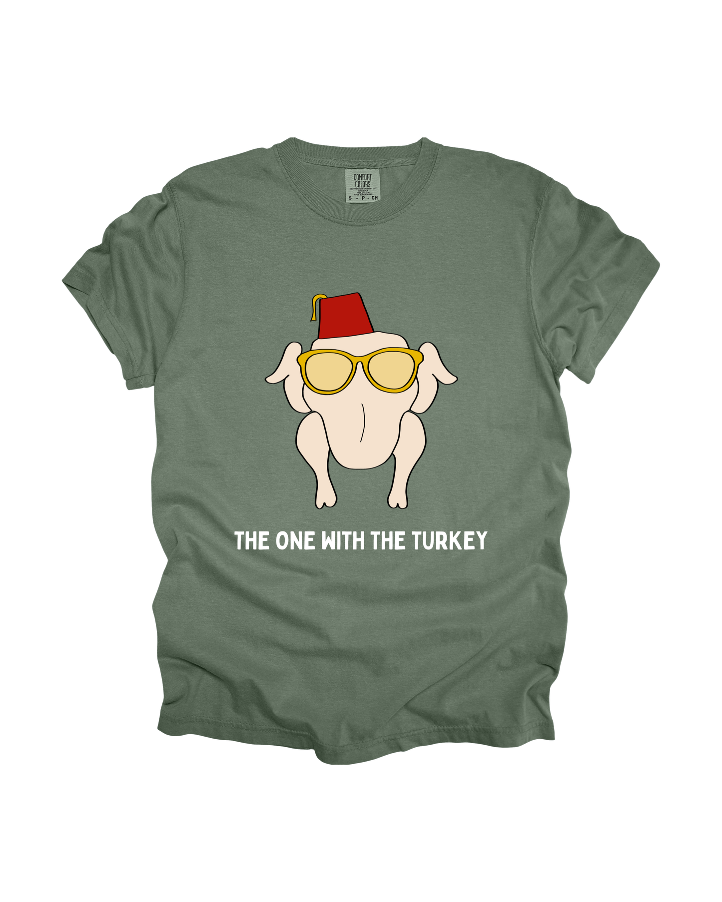The One With The Turkey Adult Tee