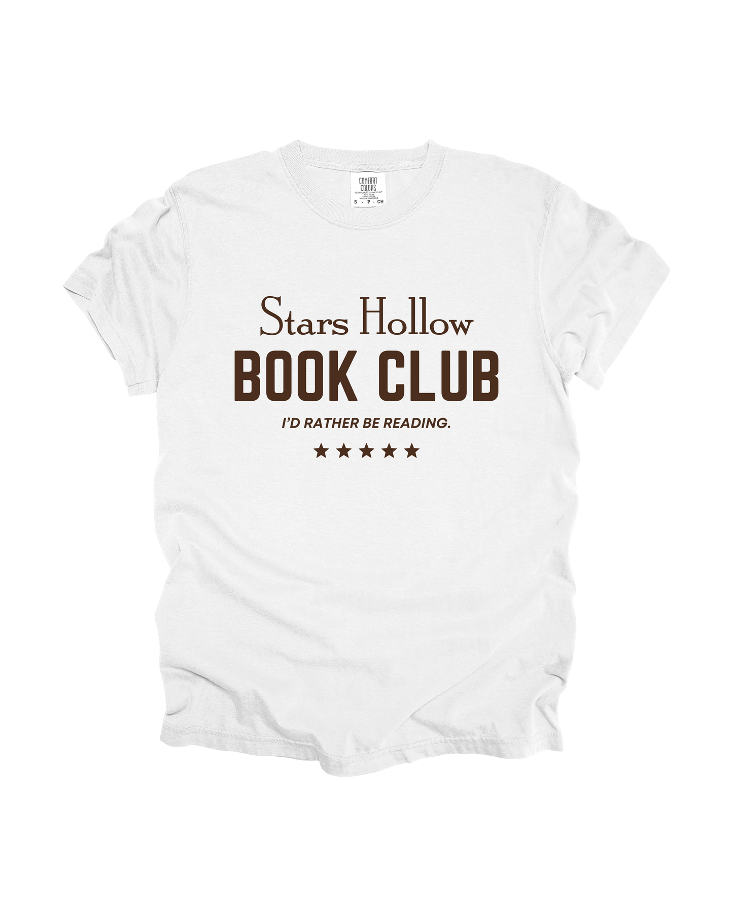 Stars Hollow Book Club Adult Tee
