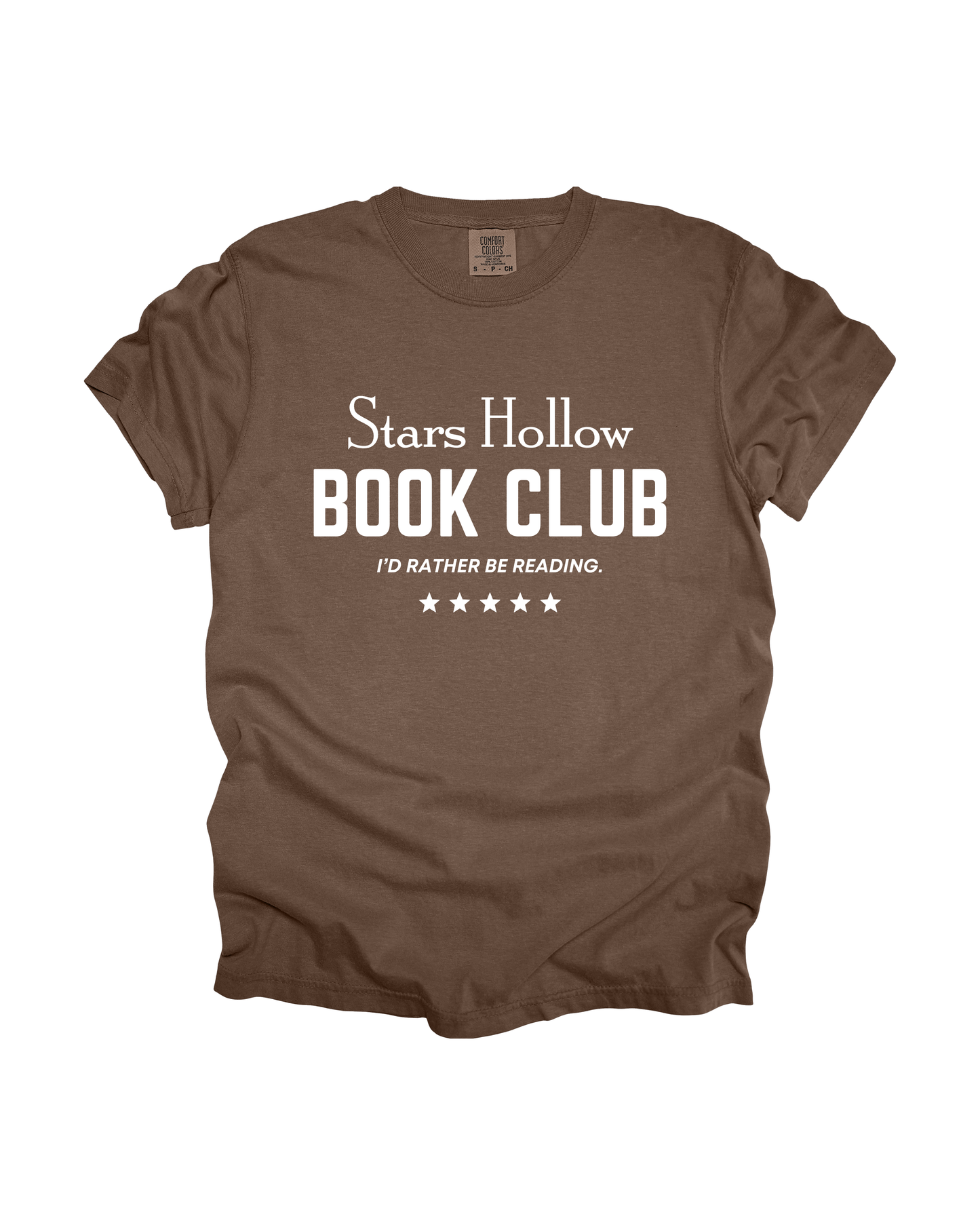 Stars Hollow Book Club Adult Tee