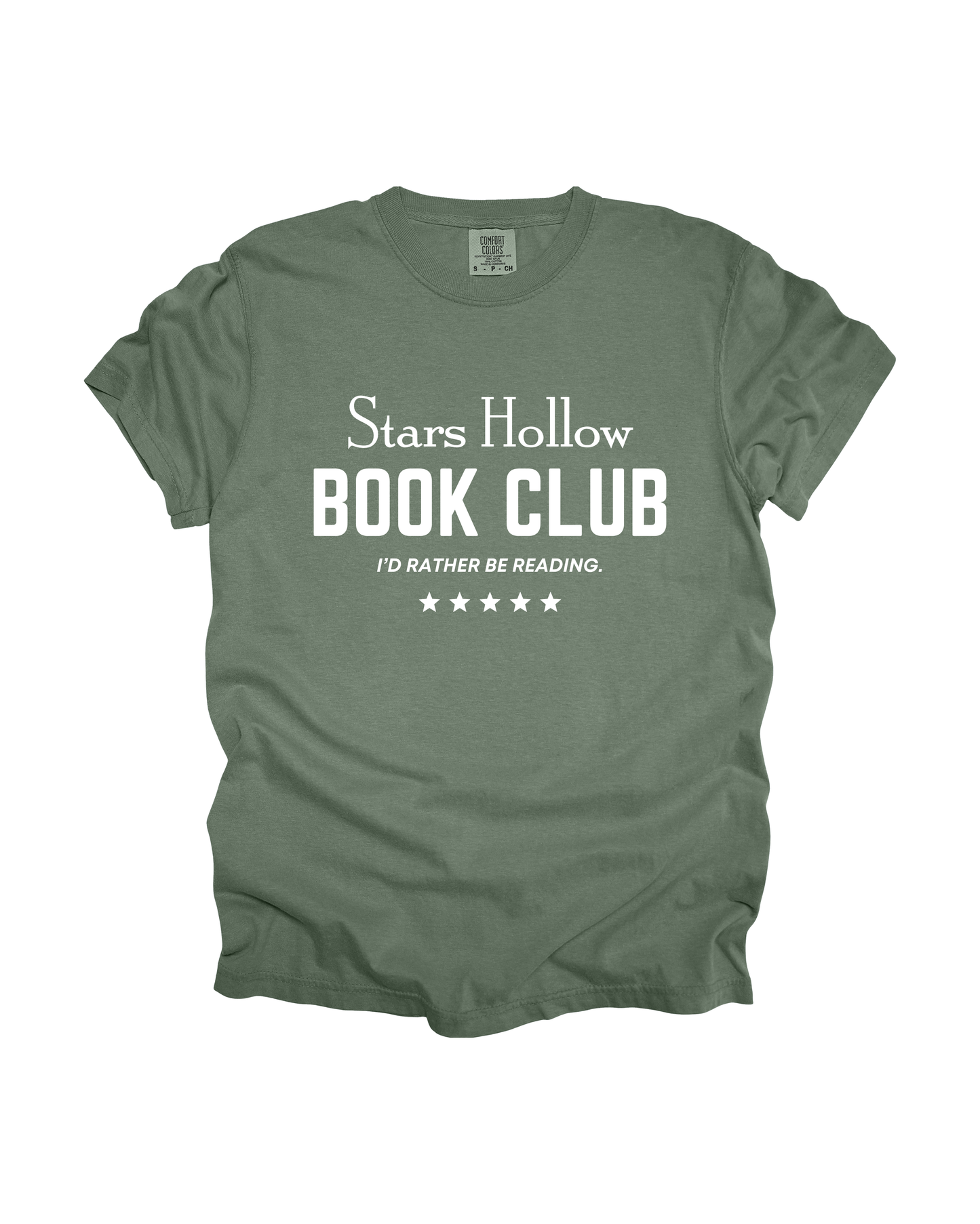 Stars Hollow Book Club Adult Tee