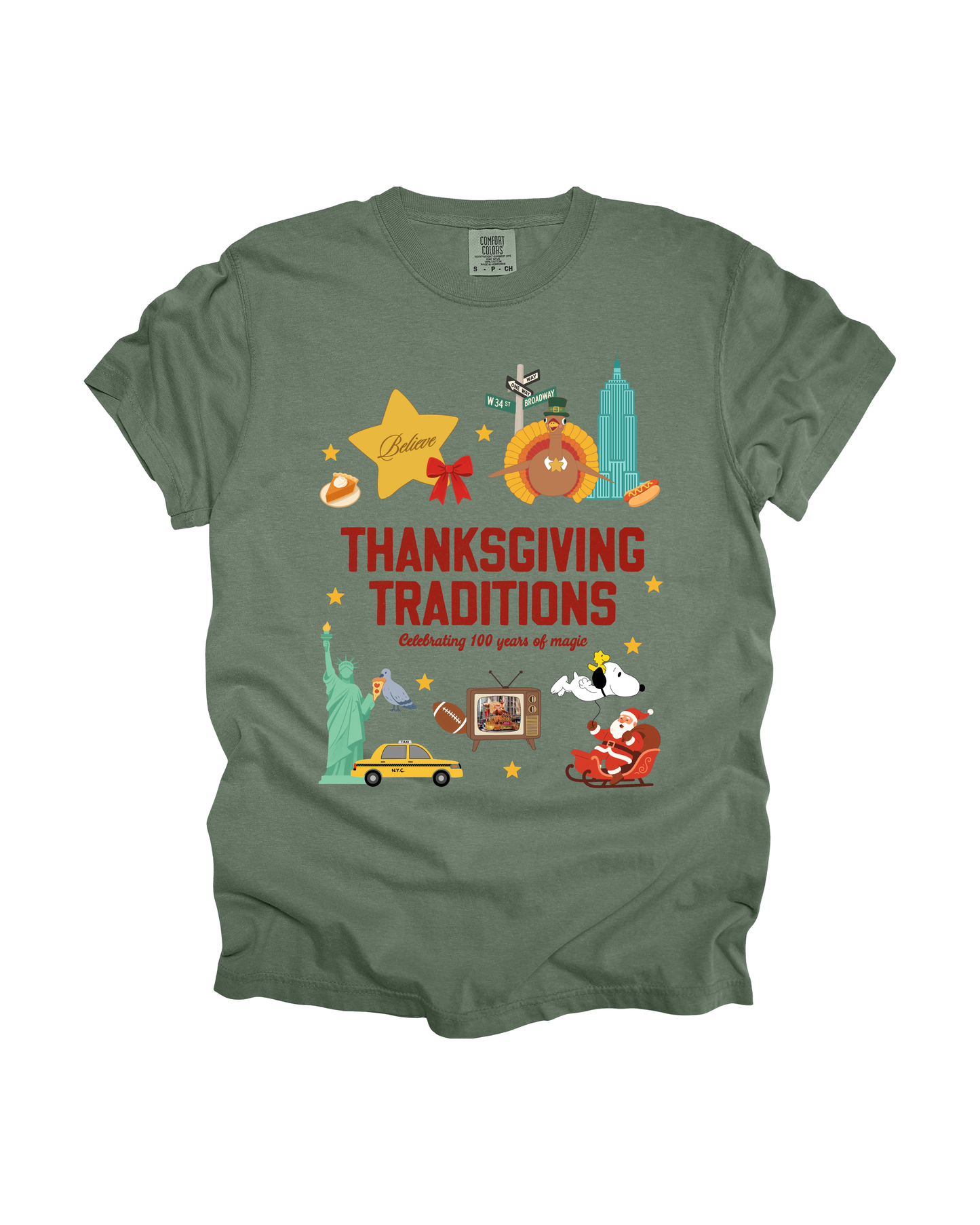 Thanksgiving Traditions Adult Tee