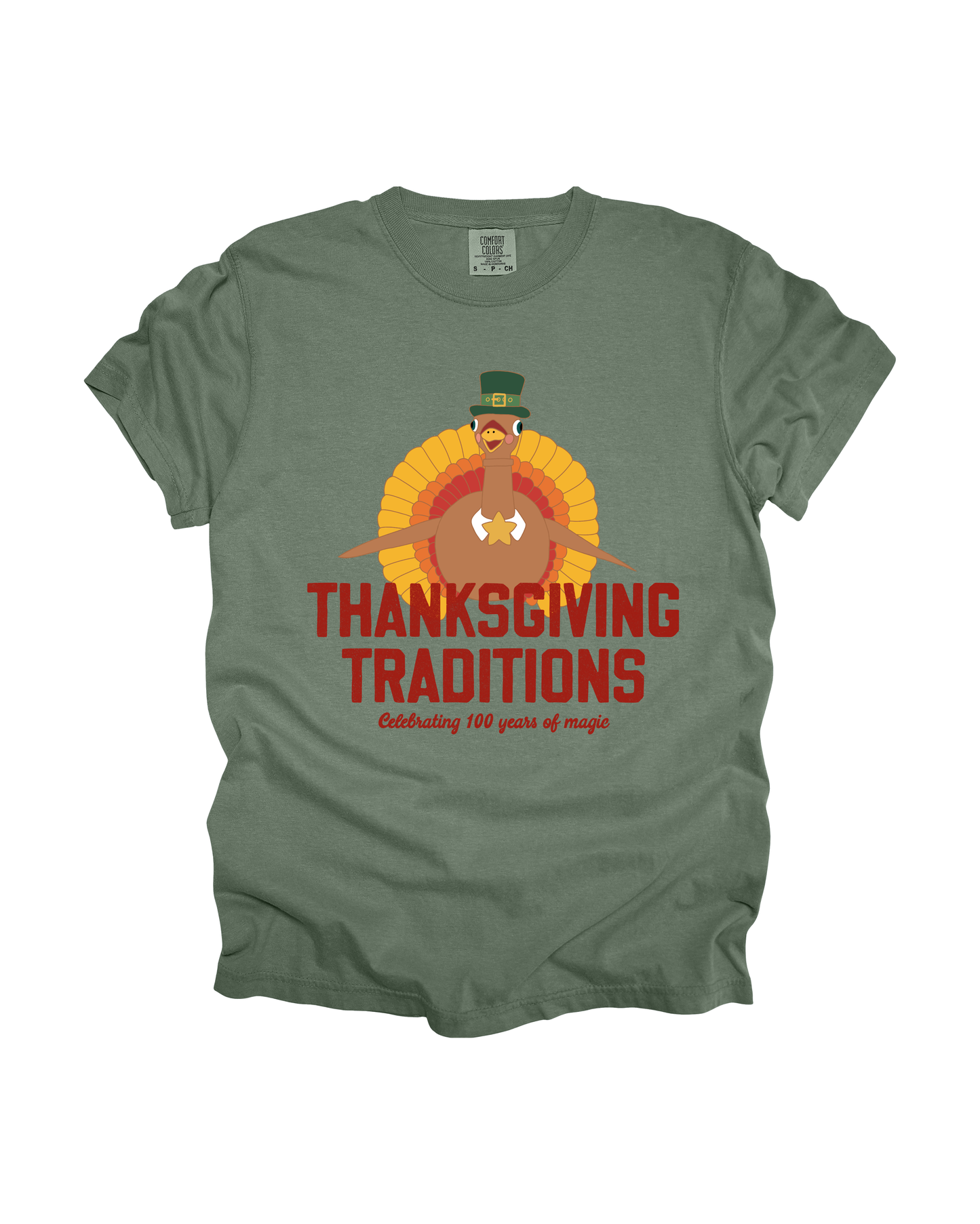 Thanksgiving Traditions Turkey Adult Tee