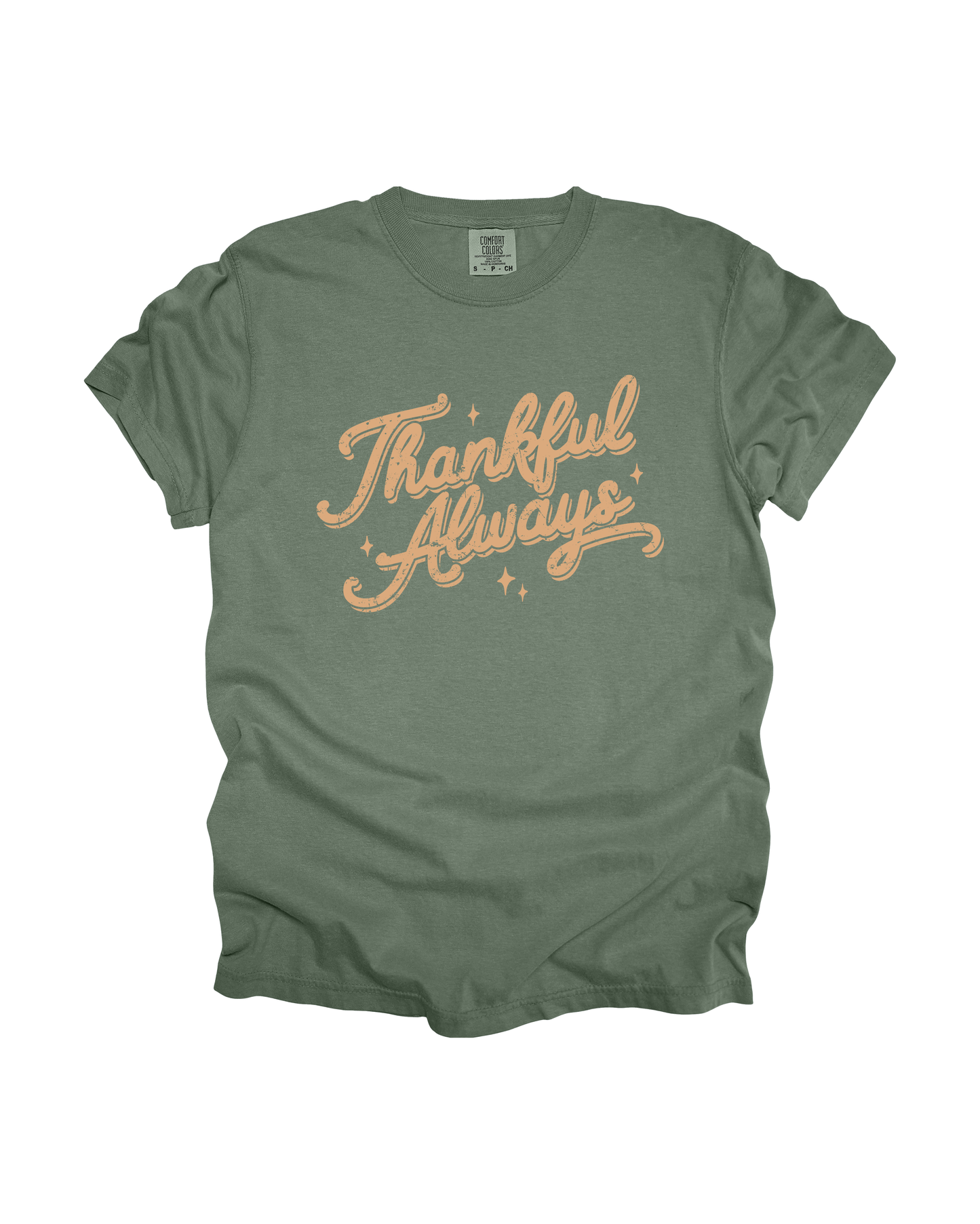 Thankful Always Adult Tee